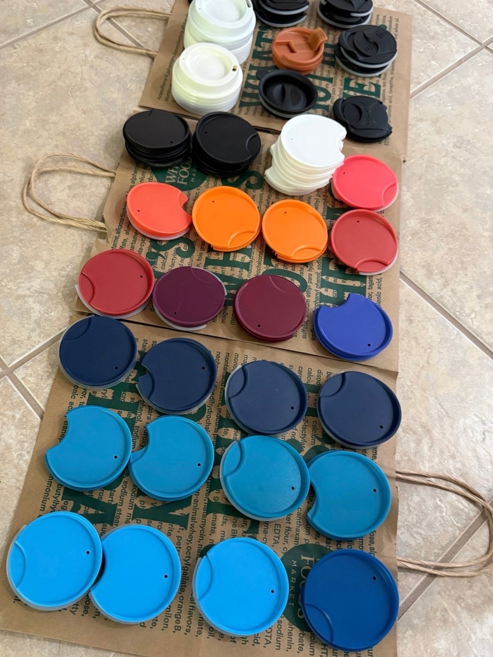 Starbucks Disney replacement lids 53